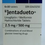 JENTADUETO 2.5/500MG 60'S