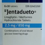 JENTADUETO 2.5/850MG 60'S